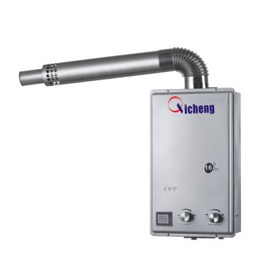 China Outdoor Type 10L Gas Instant Balance Water Heater for sale