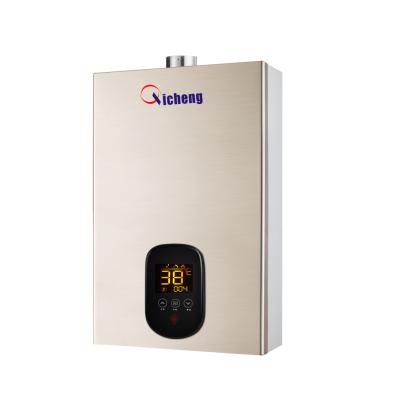 China Hotel Home Appliances Bathroom 10 Liter Low Water Start Gas Water Heater for sale