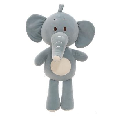 China Promotional Wholesale Custom Stuffed & Plush Elephant Doll Animal Toys For Baby Calming Sleeping Toys And Gifts for sale