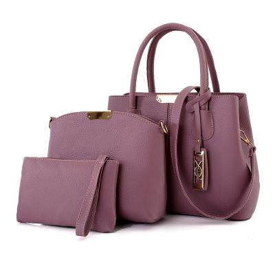 China Fashion& Lady Famous Brands Handbag Authentic Korean Wholesale Designer Solid Red Color Women's Handbag for sale