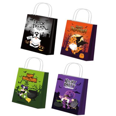 China Halloween Dwarf Candy Packaging Bag Birthday Party Candy Gift Packaging Anti-theft Shopping Paper Bag for sale