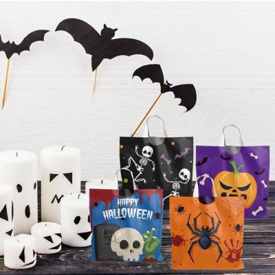 China Recycled Materials Amazon New Product Halloween Witch Ghost Package Candy Gift Plastic Bag for sale