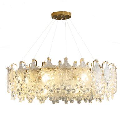 China Modern Nordic Luxury Decorative Led Ceiling Pendant White Living Room Chandeliers for sale