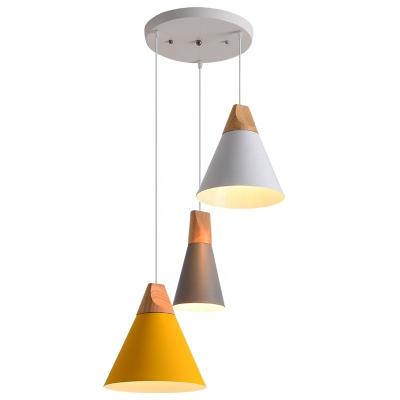 China Modern Colorful Hanging Light Pendant Lamp Led Modern Restaurant Pendant Light For Kitchen Island for sale