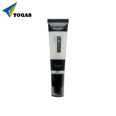 China Face Cream Cosmetic Plastic Cosmetic Tube With Soft Transparent Cosmetic Pump Packaging for sale