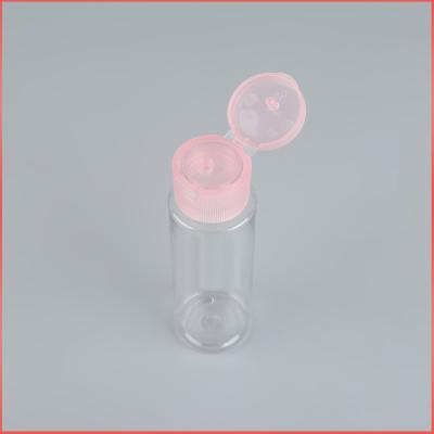 China Cosmetic Plastic Cosmetic Water Packaging Cleansing Bottle Pump Bottle Transparent Bottle for sale