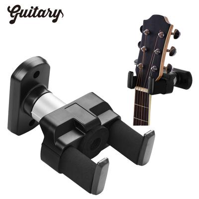 China Strong Easy To Install Diy Guitar Hook Wall Mount Violin Auto-lock Wall Hanger for sale