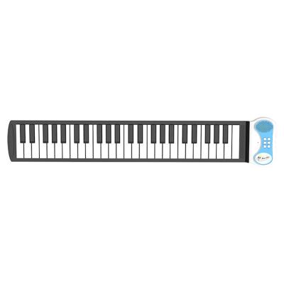 China Protection silicone Professional Roll up ABS Digital Kids 49 Keys Keyboard Music Electron Electronic Keyboards Piano for Children for sale