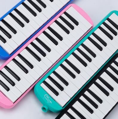 China Playing Music Songs OEM Musical Instrument  Melodica 32 37 Keys Mouthpieces Air Piano Keyboard Harmonica for Kids and Adults for sale