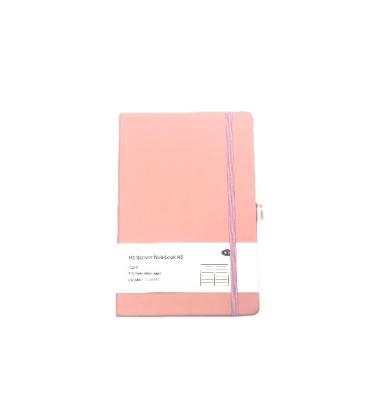 China New Custom Printed Logo A5 PU Morocco Paper Bulk Notebooks Diary With Pocket for sale