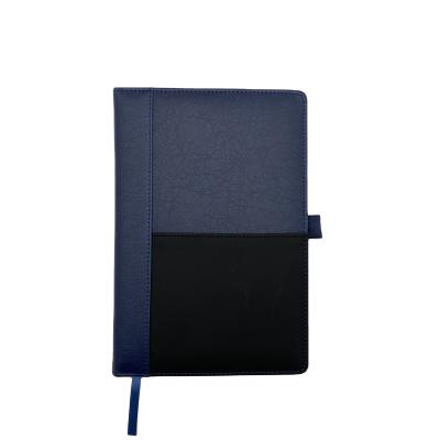 China Wholesale Custom Leather Hardcover Book PU Cover Notebook Business Notebook for sale