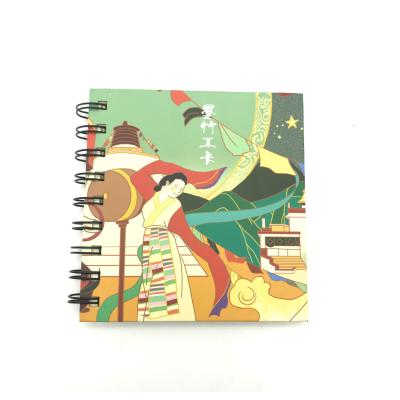 China Custom A5 Spiral Notebook Hardcover Notebook With CMYK Printing for sale