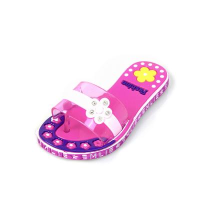 China Breathable Chinese Factory Jelly Bean Summer Light Slippers For Kids for sale