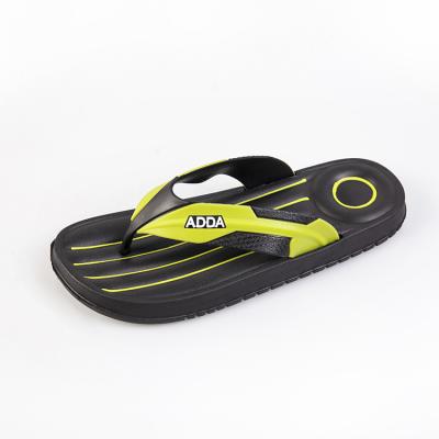 China Factory Made Black Flip Flops Sweat-absorbent Beach Slippers Sandal For Men for sale