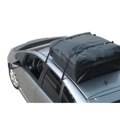 China Wholesale Waterproof Car Roof Bag Car Top Bag Car Carrier For Cars With Include 2 Straps Storage Bag for sale