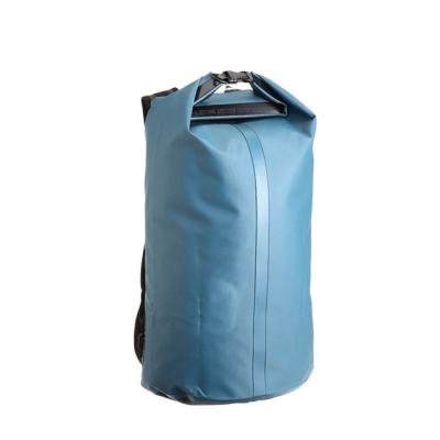 China Water Resistant High Frequency Tension Dry Pack For Fishing Boating Non-sewing PVC River Hiking Backpacking for sale