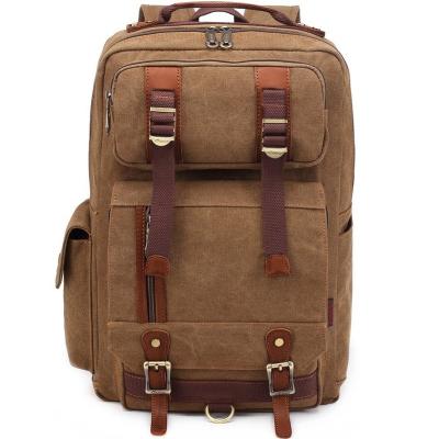 China Casual Laptop Daypack for College Backpacks, Vintage Rucksack, Vintage Canvas Style Anti-theft Stylish Rucksack Vintage Rucksack for sale