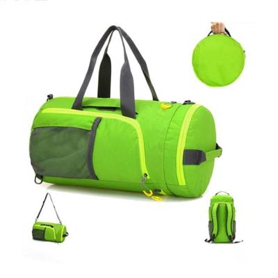 China Fashion Sports Training Backpack Vogue Travel Laundry Bag, Wholesale Foldable Duffel Bag Travel Bag for sale