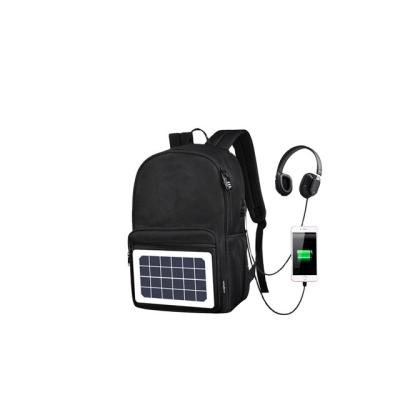 China Waterproof Solar Charging Backpack Equips 17