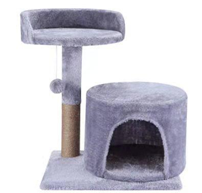 China 2022 Small Cat Climbing Frame Toy Sisal Rope Teddy Cashmere Cat Tree Sisal Cat Scratcher Stocked Creative for sale