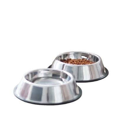 China Sustainable Wholesale Customizable Universal Dog Bowl Stainless Steel Bowl for sale