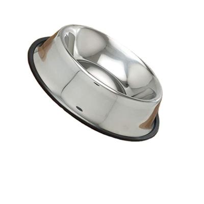 China Sustainable High Quality Hot Turned Feeder Stainless Steel Dog Cat Bowl for sale