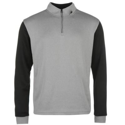 China Anti-pilling hot selling quarter-zip color block golf sweatshirts for sale