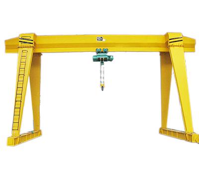 China Gantry crane 10 ton 15 ton 20 ton crane with electric lift wire single girder gantry crane for sale