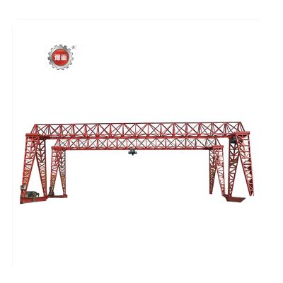 China Traveling single truss truss truss gantry crane gantry crane wireless electric hoist gantry crane for sale