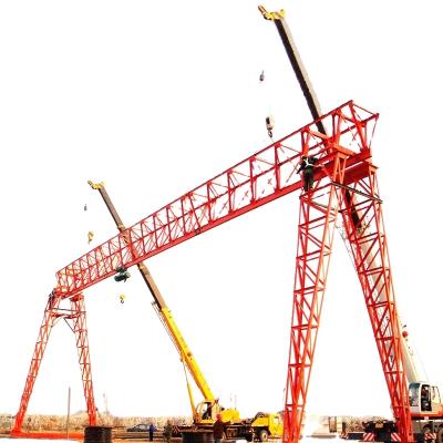 China Widely Used Gantry Crane Factory Sale Truss Structure Gantry Crane 20 Ton Truss Gantry Crane for sale