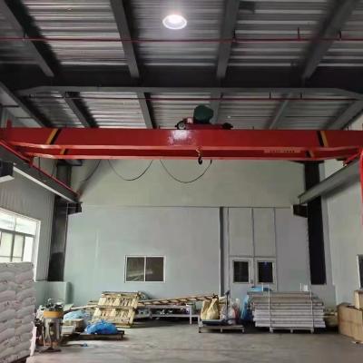 China Bridge Crane EOT Crane 5 Ton Double Girder Overhead Crane 10 Ton Travel Double Girder Overhead Crane for sale