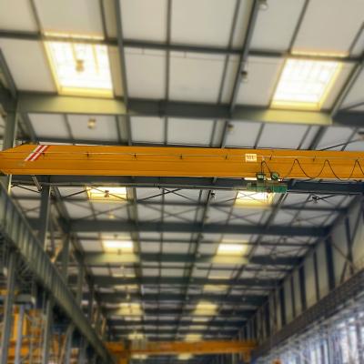 China Remote Control Simple Single Girder Overhead Bridge Girder Bridge Crane Moving Bridge Crane for sale