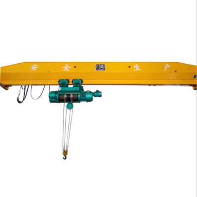 China Bridge Crane All Overhead Crane With Flanges Remote Control 5 Tons 10 Ton Warehouse Single Girder Overhead Crane for sale