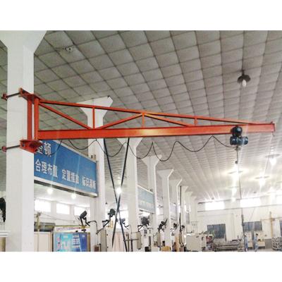 China Jib Crane Competitive Price Wall Moving Jib Crane 180 Degree Electric Rotating Jib Crane for sale