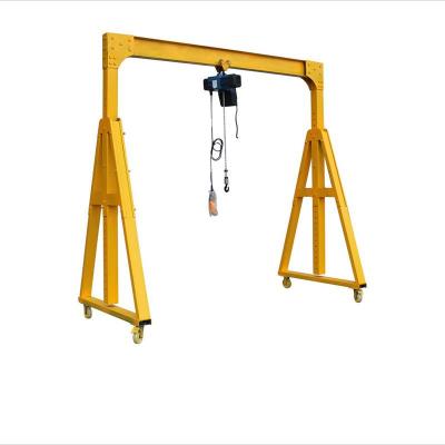 China Portable Monorail Gantry Crane Light Warehouse Gantry Crane Workshop Crane Mobile Gantry Crane for sale