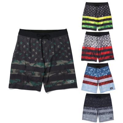 China Anti-Wrinkle Boys Shorts Factory Wholesale Quick Dry Breathable Pattern Custom Printed Boys Beach Swim Trunks Mens Shorts for sale