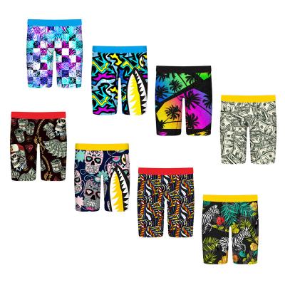 China Antibacterial Mens Sports Quick Dry Boxers Wholesale Mens Gym Shorts Underwear Tights Boxer Briefs Man Plus Size Underwear for sale