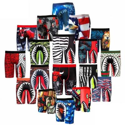 China OEM Antibacterial Mens Sports Quick Dry Boxers Wholesale Shorts Underwear Tights Boxer Briefs Man for sale