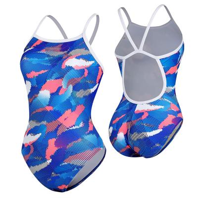 China Plus size European women's 2021 new sexy and American swimwear fitness one-piece swimwear for sale