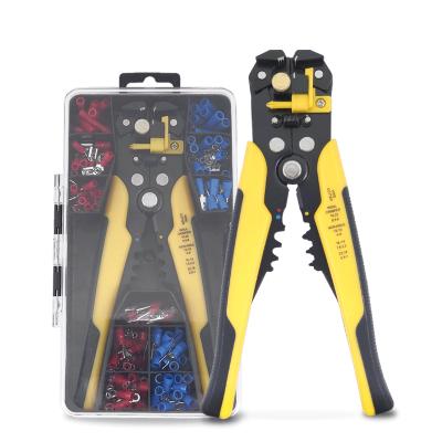 China Stripping/Crimping Shears Trimming/Pressing J&D 199 End Assemblies, Multifunction Wire Connector Crimping Auto Wire Stripping Pliers Set for sale