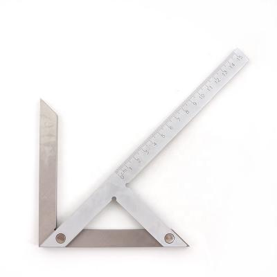 China High Precision Center Angle Gauge Angle Gauge Center Ruler Goniometer Angle Center Ruler Woodworking Leather Marking Center Dot Seekin for sale