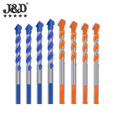 China Industry cemented carbide high-hardness overlord drill bit twist punch opener/cement multi-function triangular concrete wall drill decoration for sale