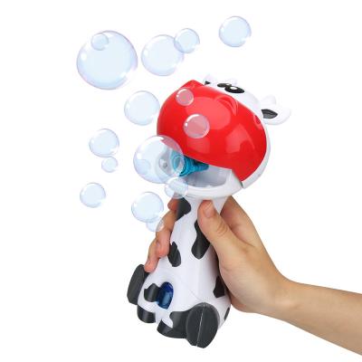 China Plastic Bubble Fun Handheld Electric Bubble Toy for Kids Scare Shape Bubble Machine Outdoor Indoor Games for sale