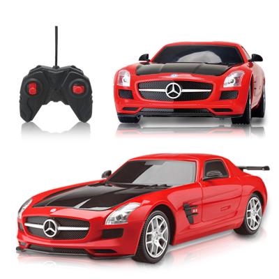 China 27 MHz 1:24 Scale AMG Model Car Remote Control P&C Toy Kids Mercedes Benz SLS Official Licensed Car For Kids for sale