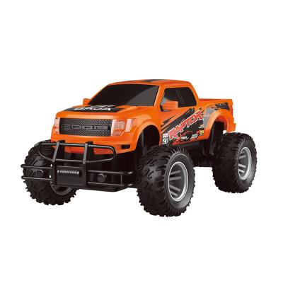 China 2.4G Ford F-150 SVT Raptor 1:18 Licensed Remote Control Car With Headlights, Off Road RC Truck For Kids for sale