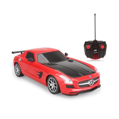 China 27 MHz Sports Car P&C Toy Licensed Car Remote Control, Model Car For Kids, Black, Red-9 KM Mercedes Benz SLS AMG 1:24 Scale RC for sale