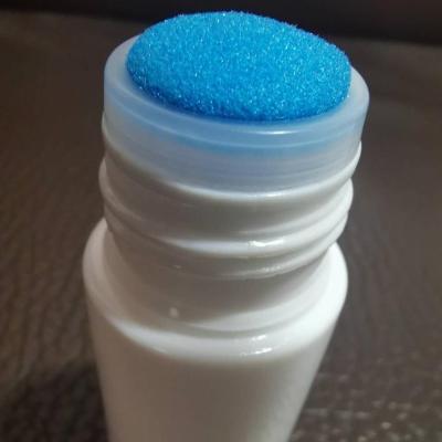 China BEAUTY PACKAGING 15ml 20ml Empty HDPE Plastic Bottle With Brush Applicator Sponge for sale