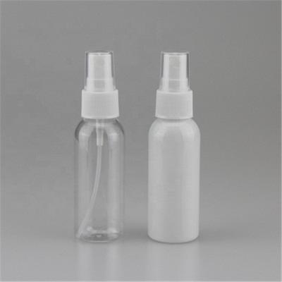 China Cosmetic PET /Clear PET Spray Bottle White Mist Spray Bottle Cosmetic Bottle With Trigger for sale