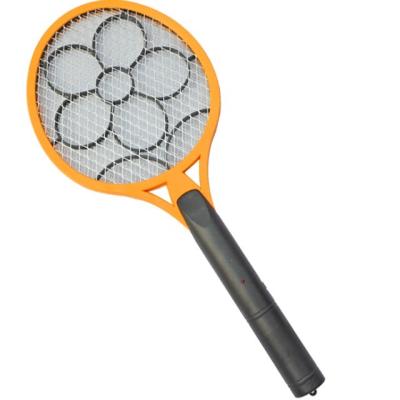 China Factory Supply AA Mosquito Battery Operated Mosquito Racket Big Size Fly Killer Bug Catcher Electric Insect Swatter for sale