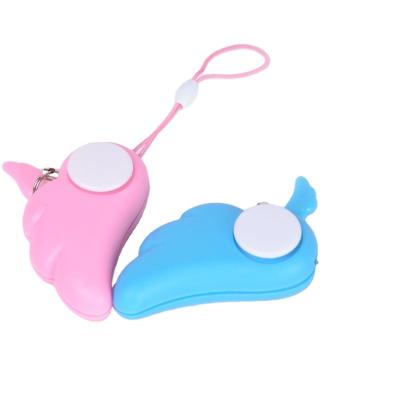 China Angel Wings Anti-Pervert Self Protection Mini Portable Keychain Defense Alarm Eco-Friendly for Ladies Children Personal Alarm for sale